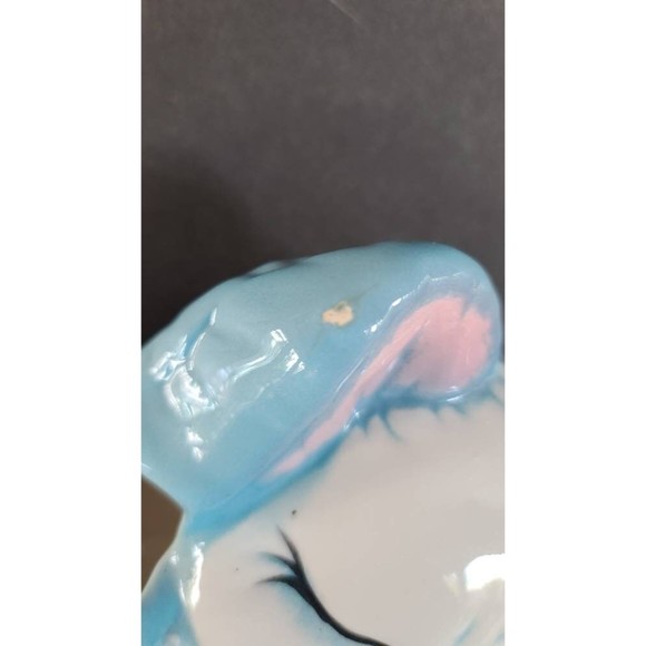 Vintage Sleeping Dog Planter - Picture 8 of 10